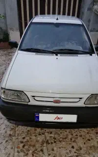 پراید سفید دوگانه