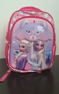 کوله پشتی نو دخترانه طرح برجسته