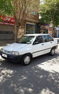 پراید سفید ۸۳ انژکتور