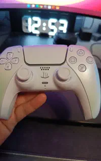 دسته ps5 سفید صدفی