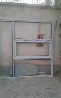 پنجره یو پی وسی ۱مترو نیم دریک نیم