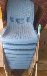 صندلی پلاستیکی پایه فلزی ناصر