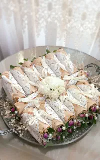 نان و پنیر مجالس عقد و میهمانی / فینگرفود