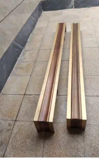 2تا کتیبه ی پرده به همراه چوب پرده