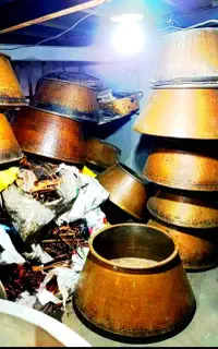 خریدار فروش نه دیگ مسی دیگ روحی سیخ پاتیل  غیره