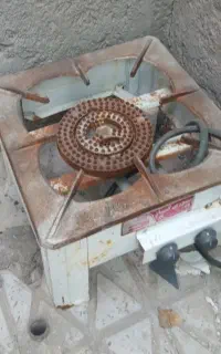 پلو جوش دوشعله همراه با ریگلاتور و شلنگ