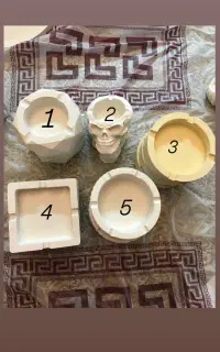 بیس خام زیر سیگاری
