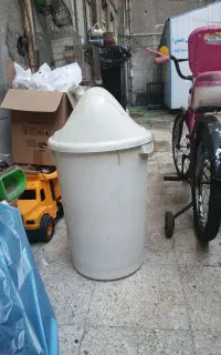 سطل آشغال بادبزنی