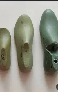 تعداد 100جفت قالب کفش پلاستیکی