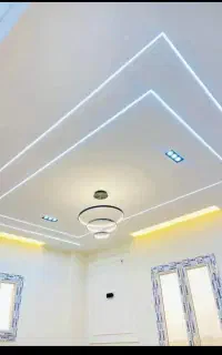 سقف کاذب کناف پی وی سی تایل
