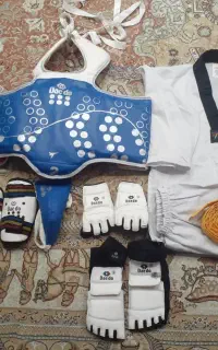 لباس تکواندو دورویه