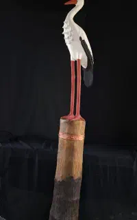مجسمه لک‌لک ۱۹۵ سانتی