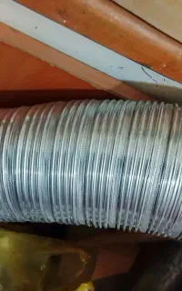 لوله خرطومی کششی آلومینومی هود