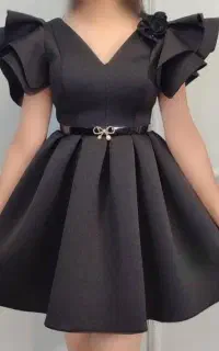 لباس مجلسی عروسکی