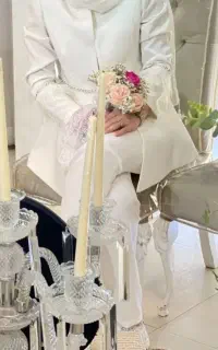 کت و شلوار سفید