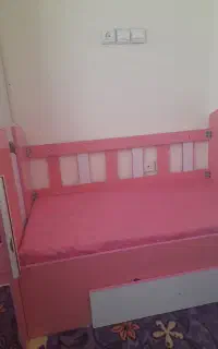 تخت کودک دخترانه