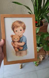 قاب عکس و طرح های کودکانه
