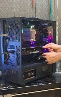 نصب ویندوز / نصب پرینتر/ در محل
