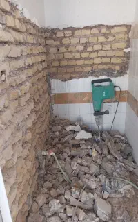 کارگرساختمانی تخریب کار هستم باحمل نخاله ابزارآلات