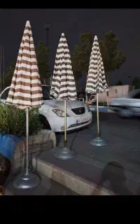 سایه بان سیار درحد نو  رنگ مختلف