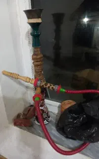 قلیان چوبی