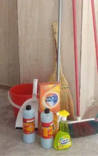 نظافت راه پله و پارکینگ
