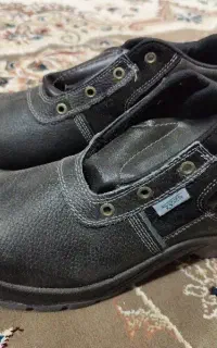 کفش ایمنی چرم دو جفت