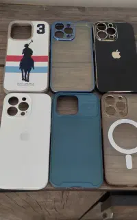 قاب ایفون۱۳ پرو و یک عدد کابل شارژ لایتنینگ