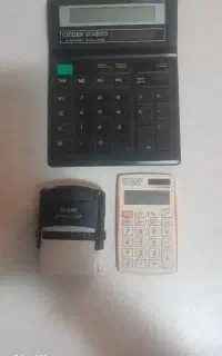 ماشین حساب CITIZEN و مهر