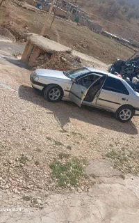 پژو ۴۰۵ دوگانه کارخانه بدون رنگ