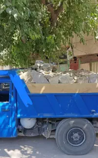 حمل خاک و نخاله نیسان کمپرسی