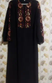 مانتو عبایی طرح سنتی