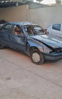 پژو تصادفی خودرو چپی معیوب