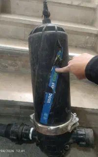 لوله آبیاری قطره ای متری ۱۵ت و فیلتر آبیاری دیسکی
