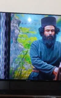 تلویزیون ۵۵ اینچ اسنوا ( کنار صفحه ضربه خورده )