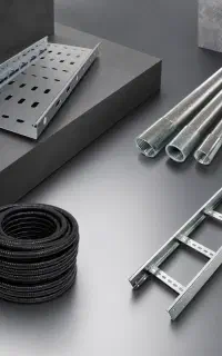 سینی ونردبان کابل/لوله فلکسی و فولادی برق