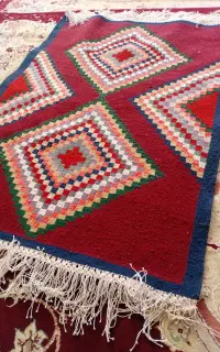 گلیم فرش یک متر در یک و چهل