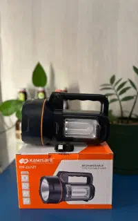 چراغ قوه شارژی خورشیدی کامیسیف مدل KM-2672