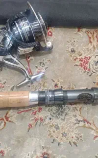 لوازم ماهیگیری چوب و چرخ
