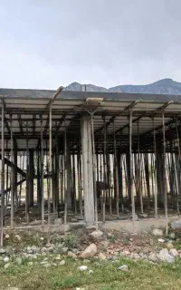 اجرای کف سقف ستون