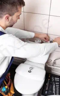 لوله بازکنی تعمیر و تعویض توالت فرنگی والهنگ سیفون