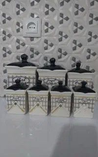سرویس ادویه و حبوبات سرامیکی