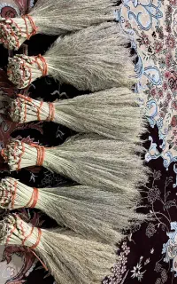 جارو نرم سنتی دست باف
