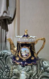 قوری طلا کوب لیلی و مجنون