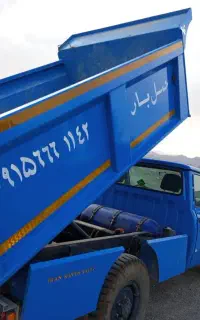 حمل شن ونخاله بانیسان کمپرسی اتاق بزرگ