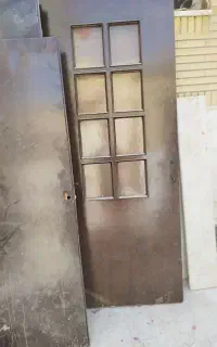 درب چوبی