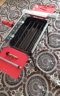 کبابپز دو حالت موتور سیخ گردان.تاشو.معاوضه هم میشه