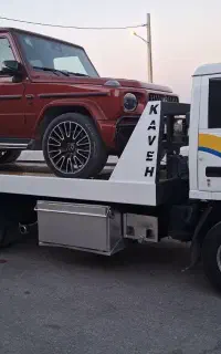 یدک کش جرثقیل خودروبر امداد خودرو چرخ گیر 24 ساعته