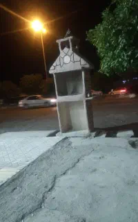 منقل کبابی  سیمانی