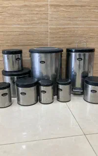 سرویس حبوبات ۹ تیکه، بسیار تمیز و سالم